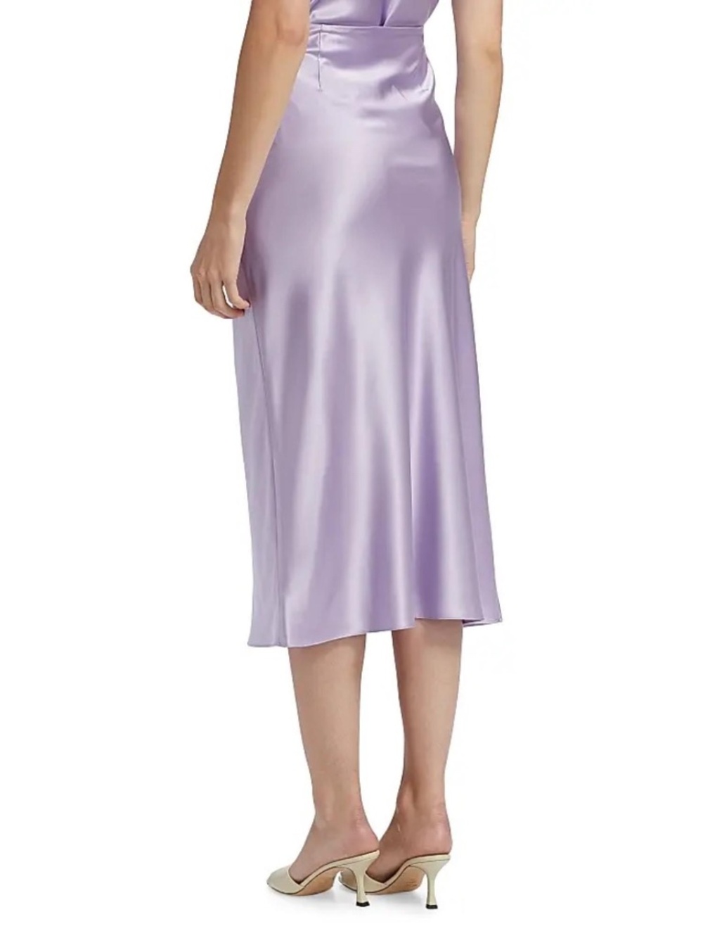 Veronica Beard Clover Silk Satin Midi Slip Skirt NWT - Picture 4 of 14
